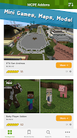 screenshot of Addons for Minecraft