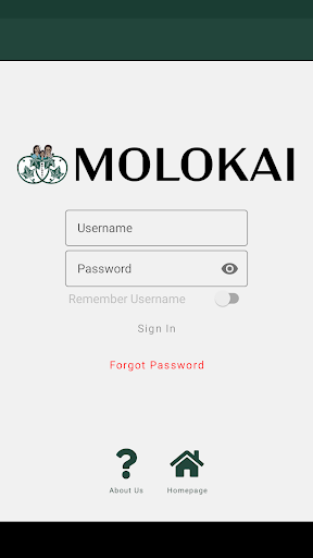 Android application MolokaiCFCU screenshort