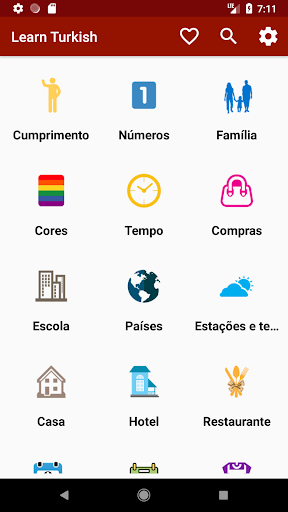 Visualização do aplicativo