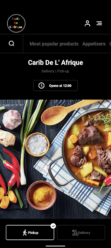 Android application Carib De L' Afrique Hastings screenshort