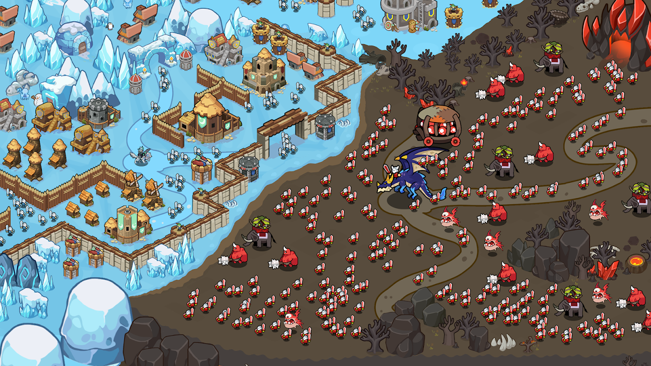 Nightfall: Kingdom Frontier TD Mod APK screenshot 3 - Android mod game interface