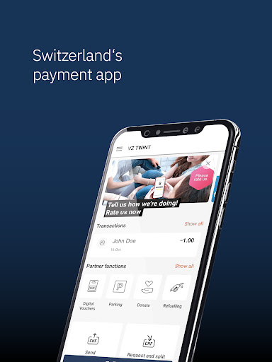 Android application VZ TWINT screenshort