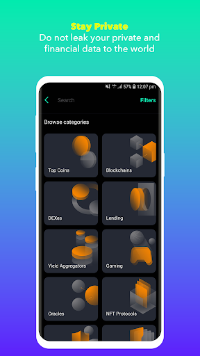 Asimony - Safe Crypto Wallet Screen 3