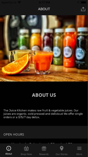 The Juice Kitchen Screenshot 2 - AppWisp.com