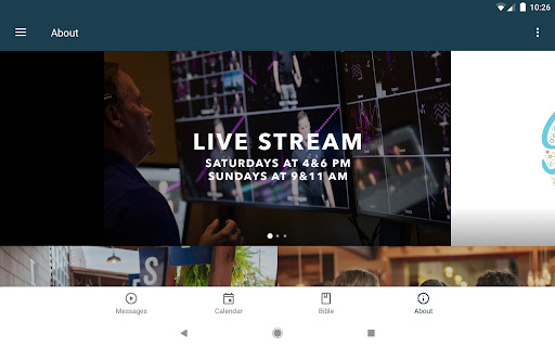 Screenshot of Calvary Chapel Chattanooga