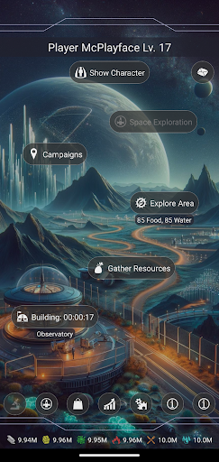 Android application Space Opera screenshort