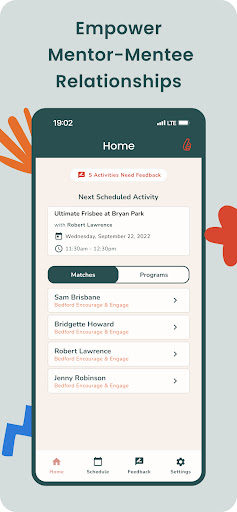 Android application Mentoring Works screenshort