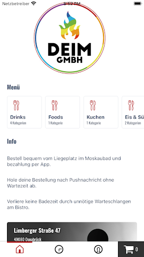 Android application Deim screenshort