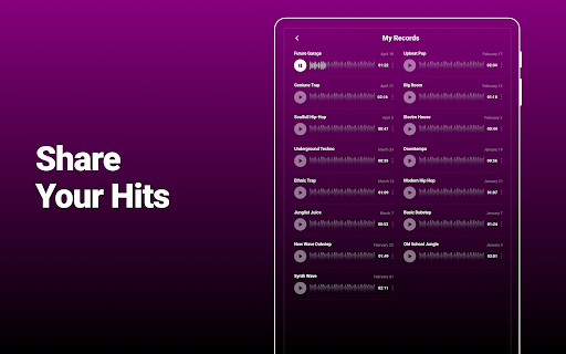 Groovepad - music & beat maker - Music & Audio - apps