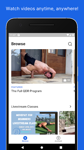 Android application BMTV screenshort