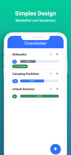 1aChecklist - easy Checklist Screen 3