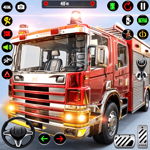 American Fire Truck Simulator  Icon
