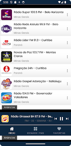 Rádios Gospel Evangélicas Screen 3