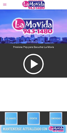 Android application La Movida Radio - Madison screenshort