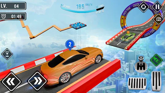 Gt Car Driving: Ramp Car Game
