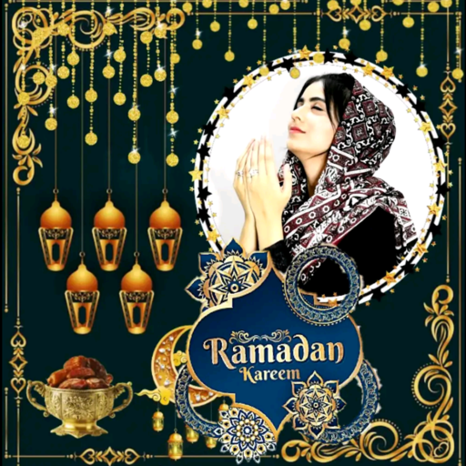 Ramadan Mubarak Photo Frame logo
