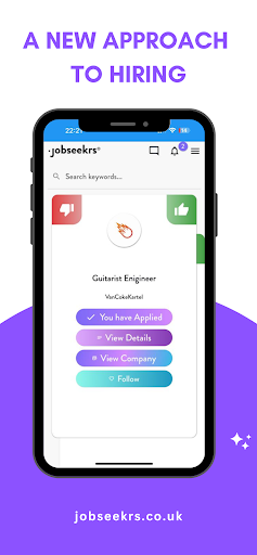 Jobseekrs® Screen 3