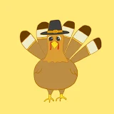 Thanksgiving stickers for whatsapp icon