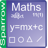 Gujarati 11th Maths Semester 1 icon