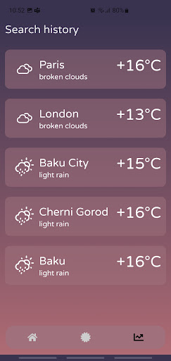Skyra - Weather Forecast Screen 3