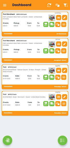 Android application Gracias Merchant screenshort