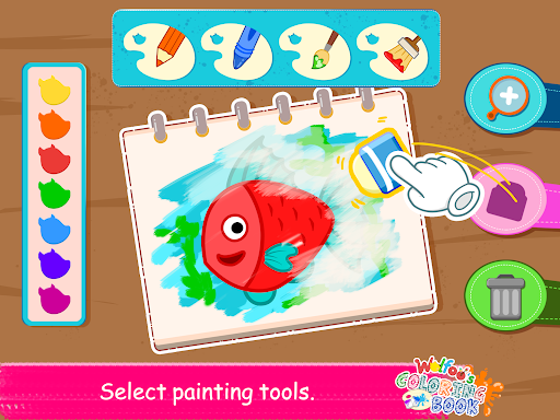 Wolfoo's Coloring Book screenshot