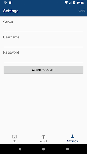 Android application SoluDyne QIS screenshort