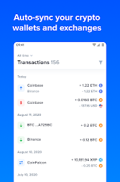 CoinTracker  -  Cryptocurrency Portfolio & Taxes