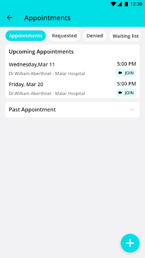 Android application Mabel's Clinic screenshort