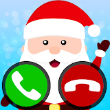 fake call Christmas game icon