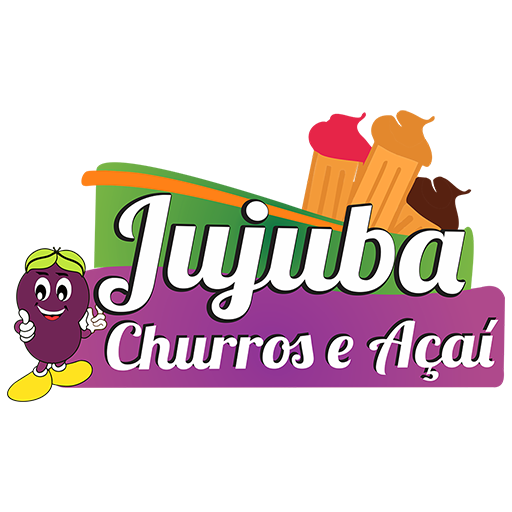 Jujuba Churros e Açaí logo
