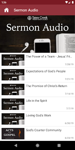 Tates Creek Church Screen 2