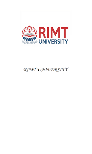 Android application RIMT University screenshort