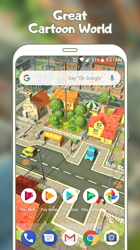 Cartoon World - Live Wallpaper