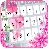 Pink Flower keyboard icon