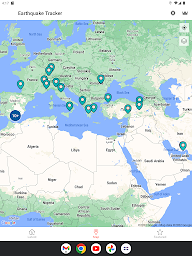 Earthquake App - Tracker, Map