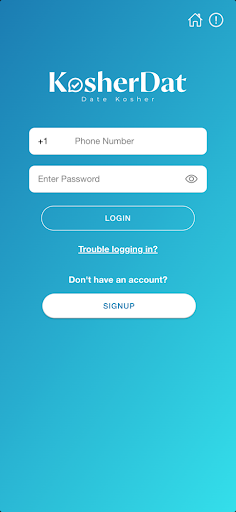 Android application KosherDat screenshort