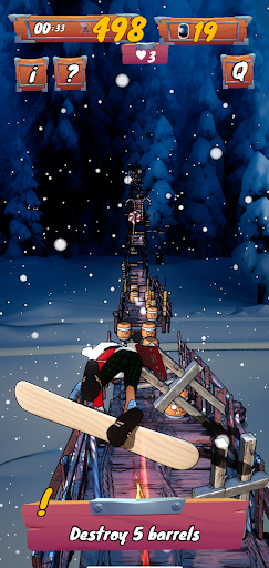 Christmas Santas Board Screen 2