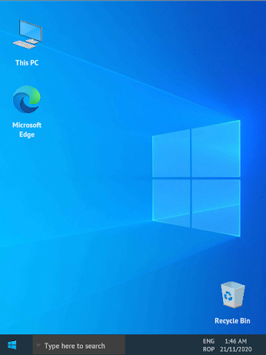 Android application Refresh Windows 10 screenshort
