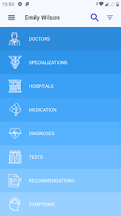 Medical records Screenshot