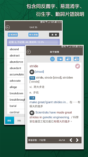 賴世雄大學英語六級必背詞彙 Screen 2
