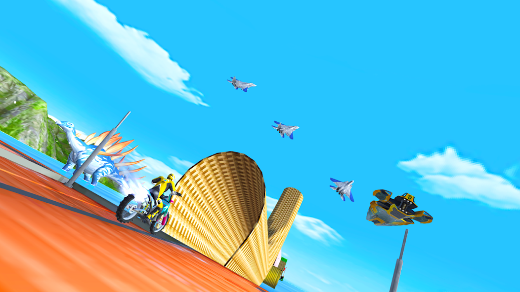 Bike Stunt Race 3D banner