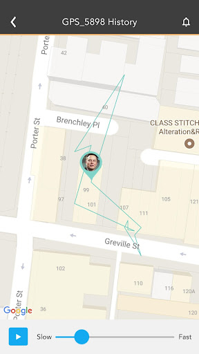 NutTAG GPS Screen 3