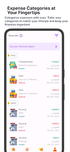 ExpensioTracker: Money Manager Screen 2