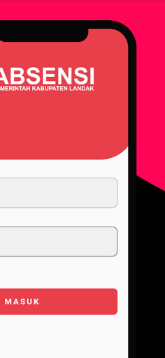Android application e-Absensi Kabupaten Landak screenshort