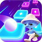 Smurf Cat Tiles Hop