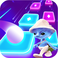 Smurf Cat Tiles Hop