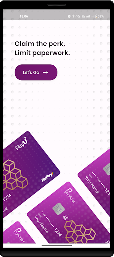 Android application Payvider screenshort