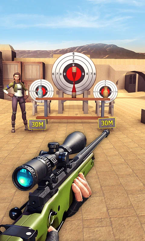 Sniper Range Gun Champions MOD