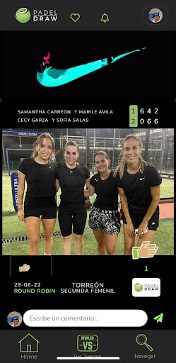 Android application Padel Draw screenshort